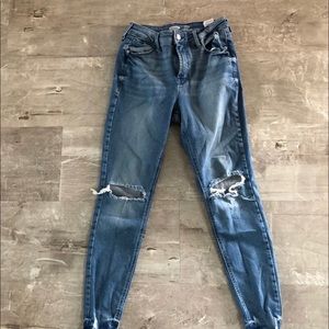 Old navy rockstar destroyed jeans